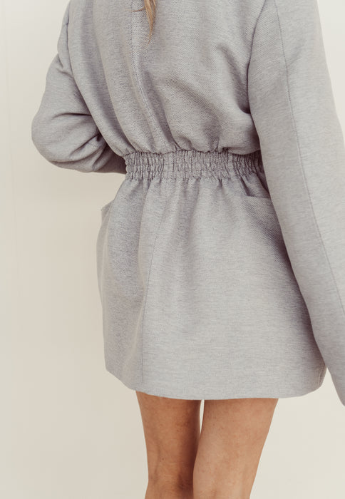CELINE - Blazer Dress in Light Grey