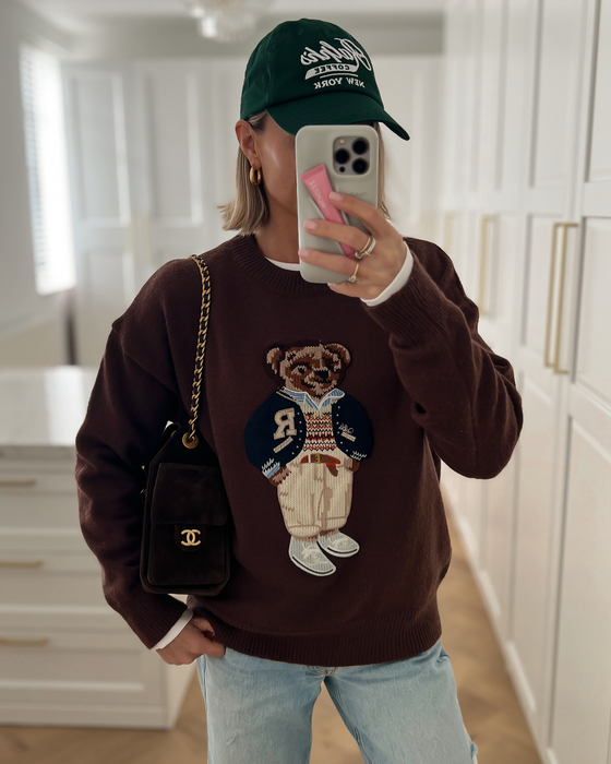 RALPH - Bear Sweater in Brown