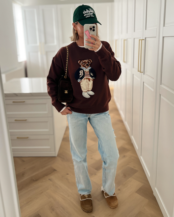 RALPH - Bear Sweater in Brown