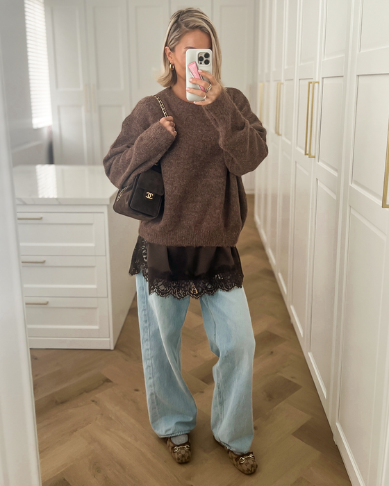 PARKER - Sweater in Brown