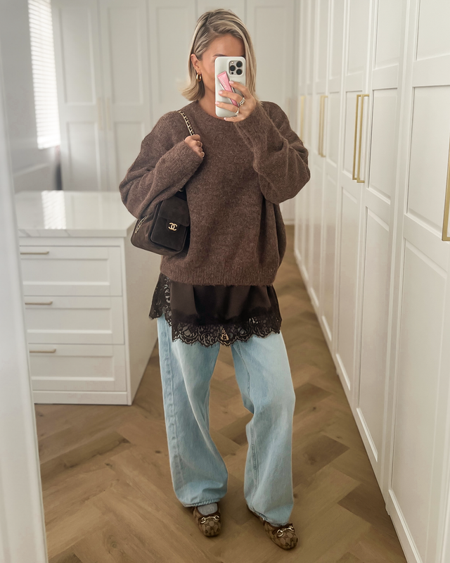 PARKER - Sweater in Brown