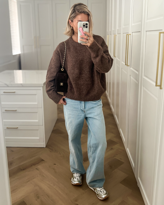 PARKER - Sweater in Brown