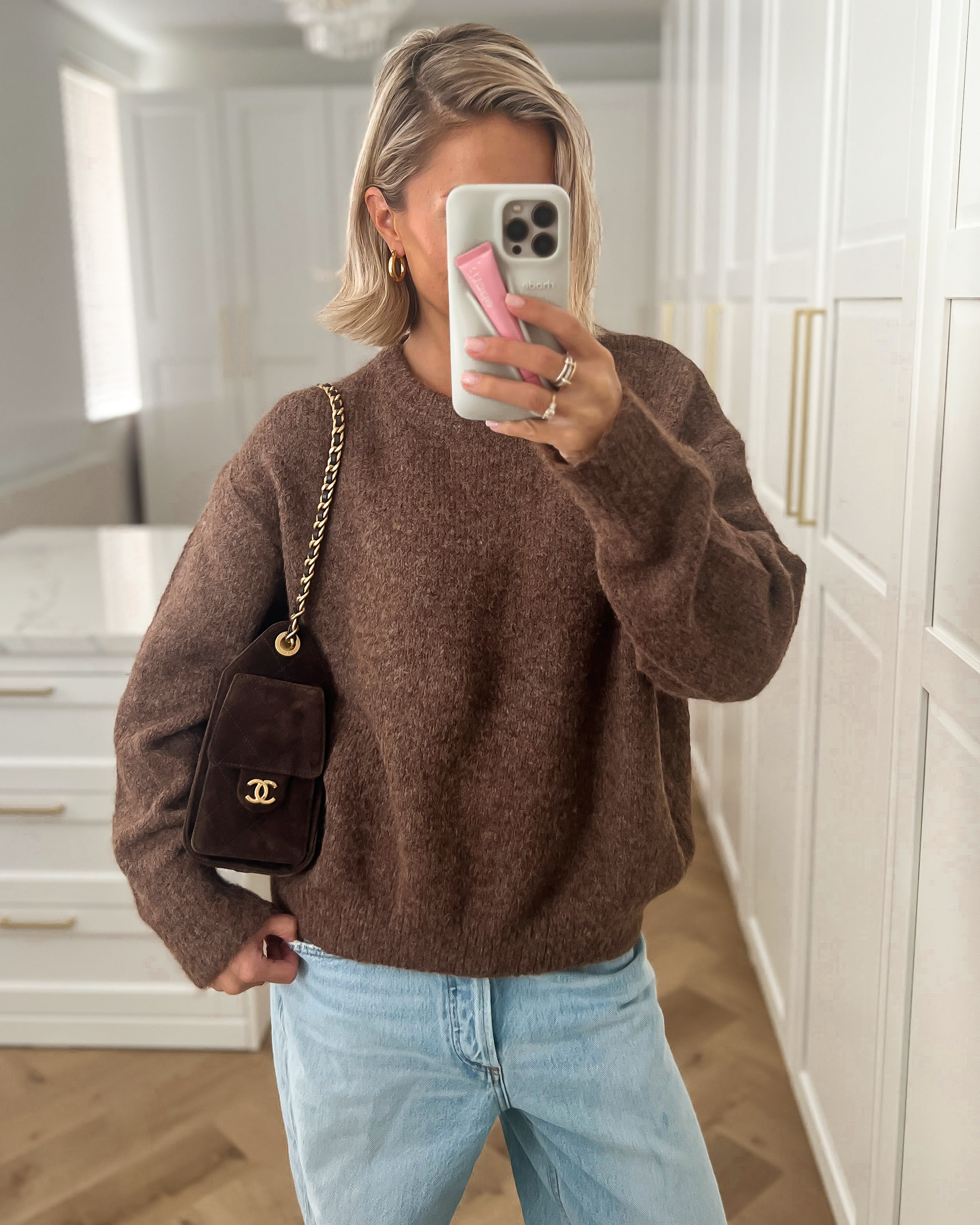 PARKER - Sweater in Brown