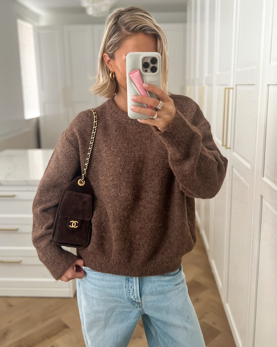 PARKER - Sweater in Brown