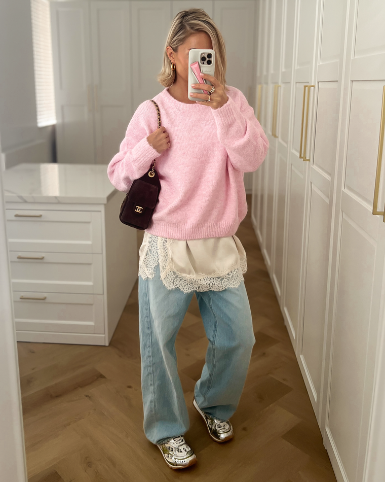 OLIVIA - Lace Cami Top in Off White