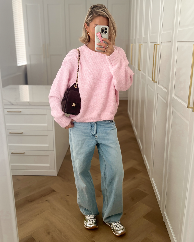 PARKER - Sweater in Light Pink
