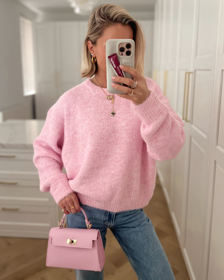 PARKER - Sweater in Light Pink