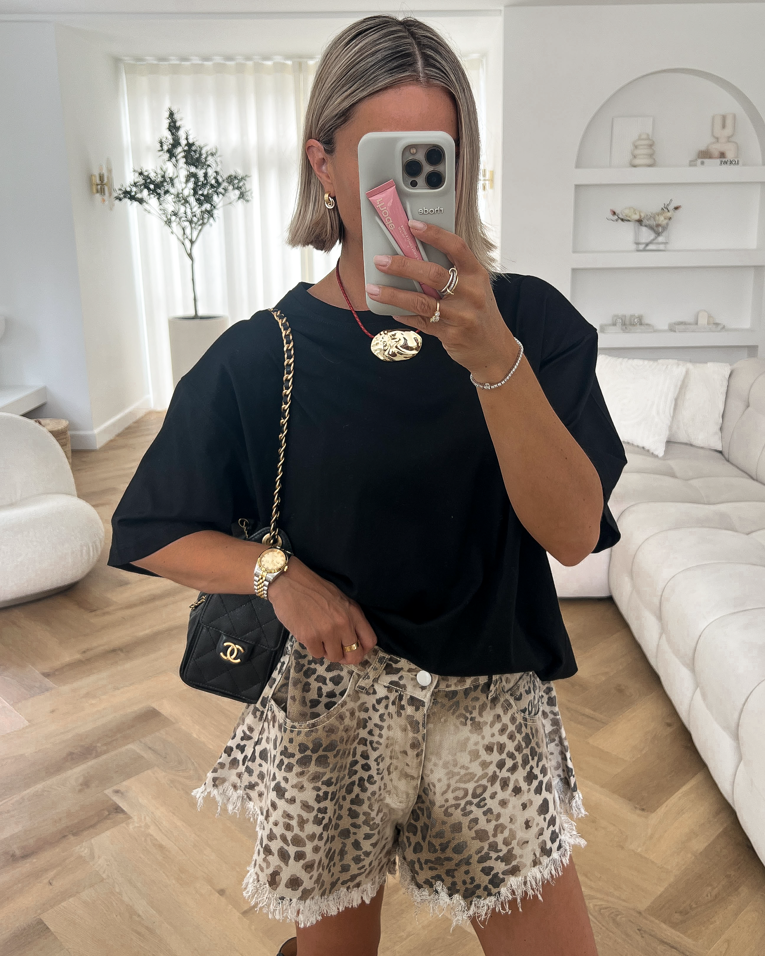 FOX - Shoulder Pad Tee in Black