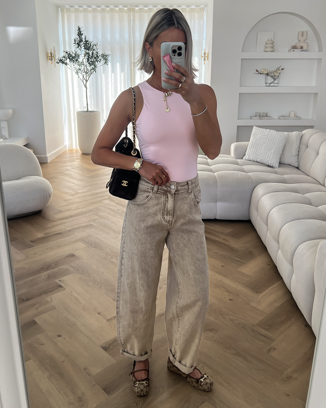 MAE - Bodysuit in Light Pink