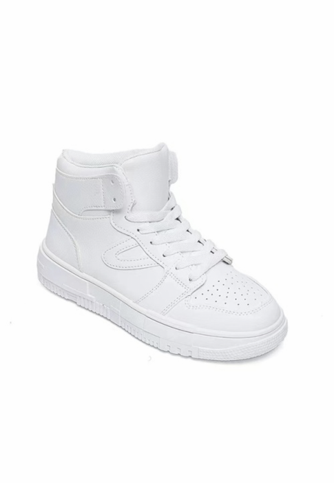 TAYLOR - High Top Sneakers in White