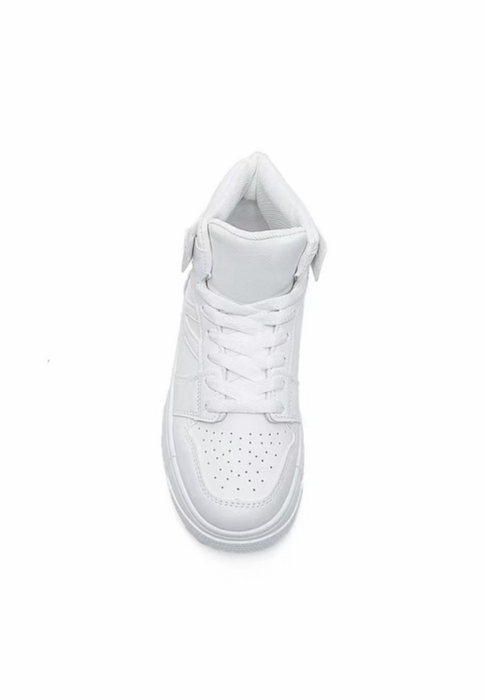 TAYLOR - High Top Sneakers in White