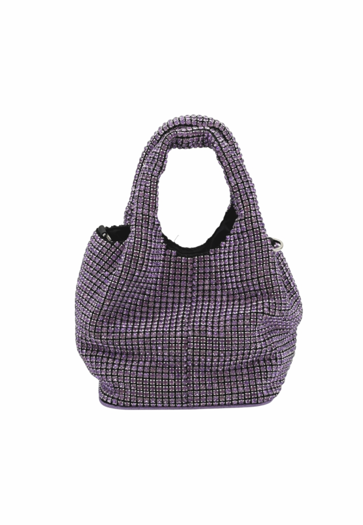 SALE - LILY Crystal Bag in Lila