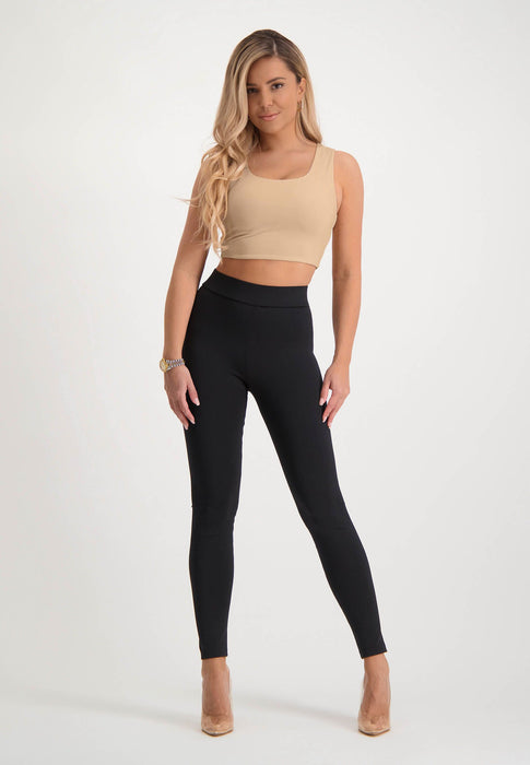 XOXO Yv. - Scuba Sculpting Legging in Black